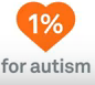 donate to 1% for autistm